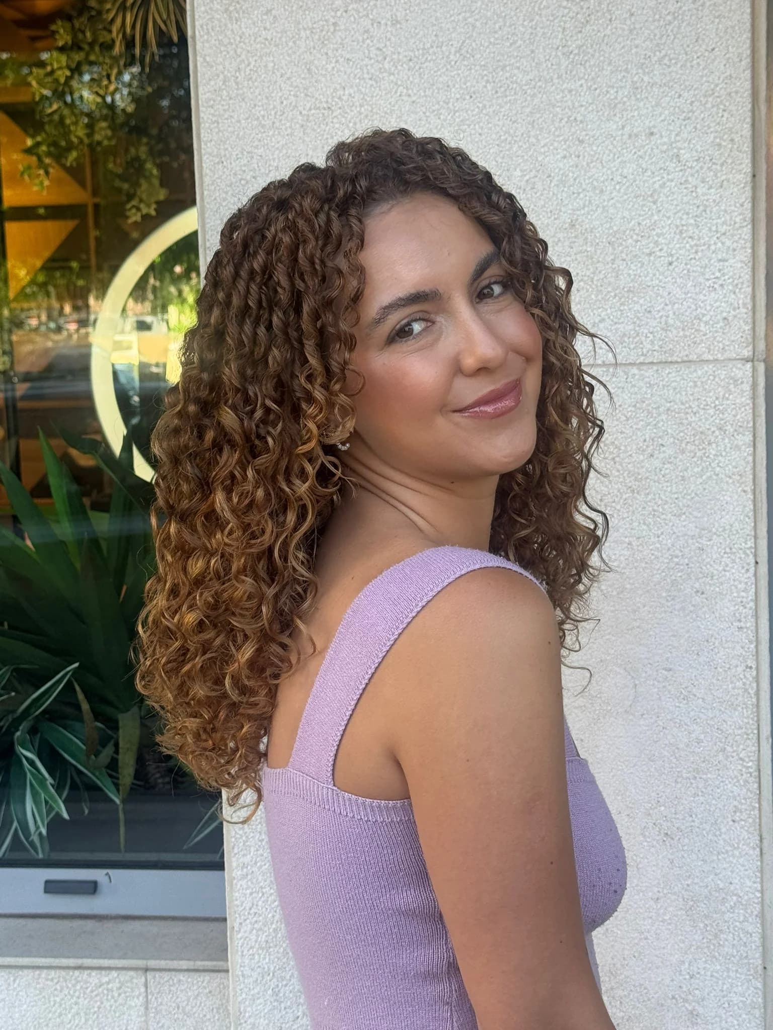 Hair colour transformation by Laise Queiroz, colour specialist in Lisbon — look 7
